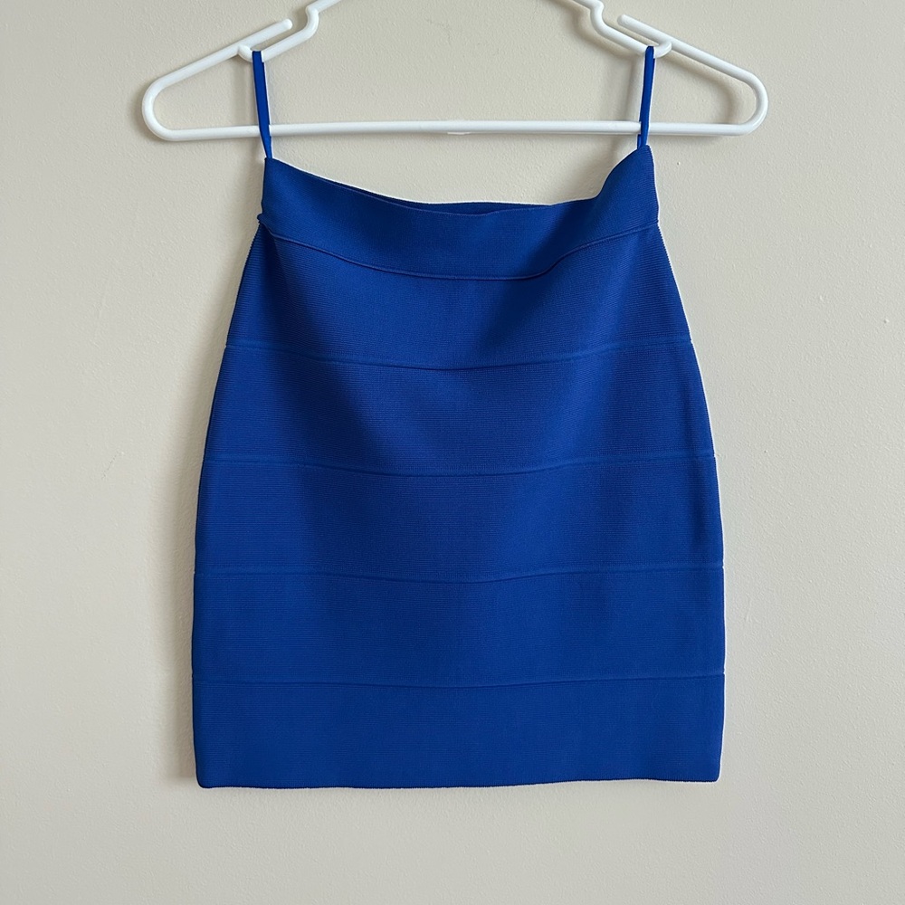 BCBG Royal Blue Bandage Skirt